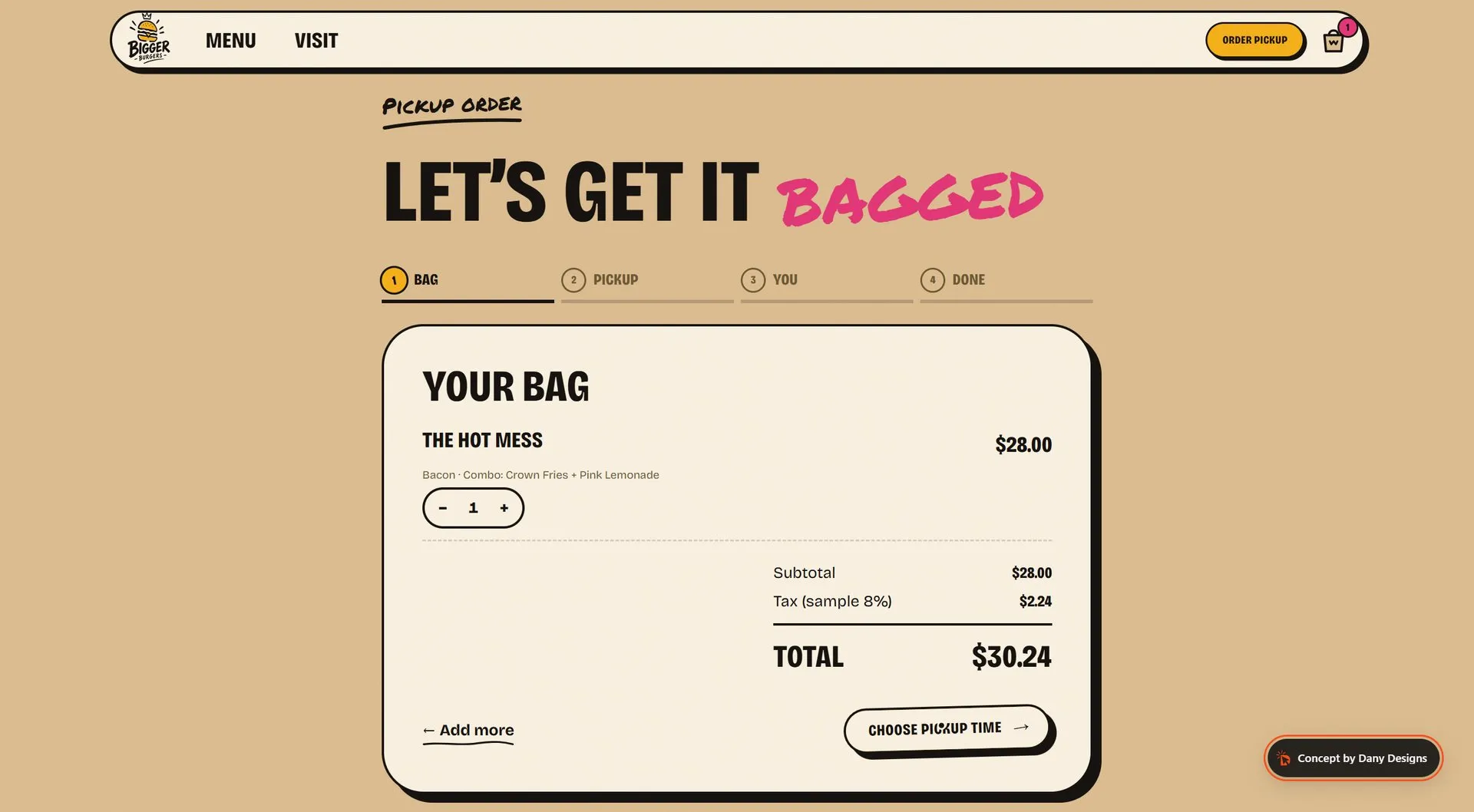 Let’s get it bagged: the pickup checkout